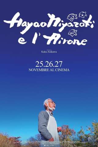 Hayao Miyazaki e l'airone